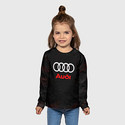 Лонгслив детский Audi спорт, цвет: 3D-принт — фото 2