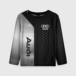 Детский лонгслив AUDI АУДИ МЕТАЛ