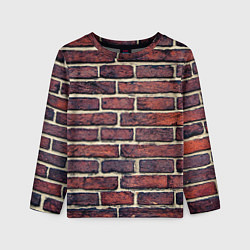 Детский лонгслив Brick Wall