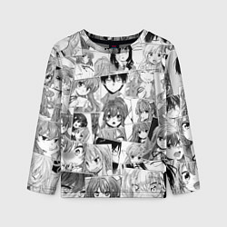 Лонгслив детский Toradora pattern, цвет: 3D-принт