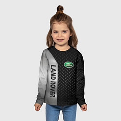 Лонгслив детский LAND ROVER СТАЛЬ, цвет: 3D-принт — фото 2