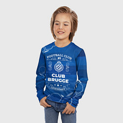 Лонгслив детский Club Brugge FC 1, цвет: 3D-принт — фото 2