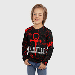 Лонгслив детский Vampire The Masquerade Bloodlines, цвет: 3D-принт — фото 2
