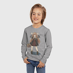 Лонгслив детский Милашка Рафталия, цвет: 3D-принт — фото 2