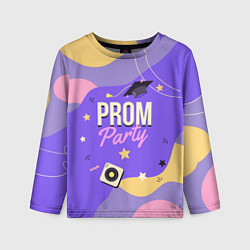 Детский лонгслив Prom party