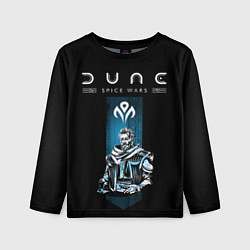 Лонгслив детский Dune: Spice Wars фракция контрабандисты, цвет: 3D-принт