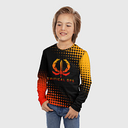 Лонгслив детский Critical Ops К-ОПС, цвет: 3D-принт — фото 2