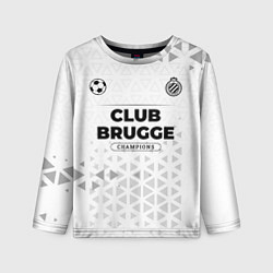 Детский лонгслив Club Brugge Champions Униформа