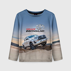 Лонгслив детский Toyota Hilux Rogue Off-road vehicle Тойота - прохо, цвет: 3D-принт