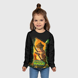 Лонгслив детский Stogg, цвет: 3D-принт — фото 2