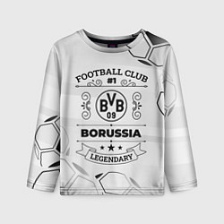 Лонгслив детский Borussia Football Club Number 1 Legendary, цвет: 3D-принт