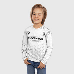 Лонгслив детский Juventus Champions Униформа, цвет: 3D-принт — фото 2