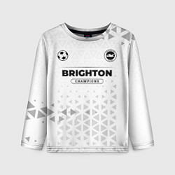 Детский лонгслив Brighton Champions Униформа