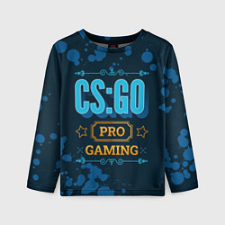 Лонгслив детский Игра CS:GO: PRO Gaming, цвет: 3D-принт