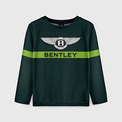 Лонгслив детский Bentley green, цвет: 3D-принт