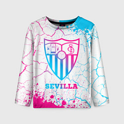 Детский лонгслив Sevilla FC Neon Gradient