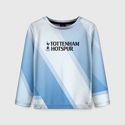 Детский лонгслив Tottenham hotspur Голубые полосы