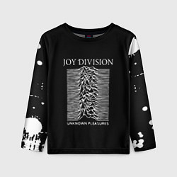 Лонгслив детский Joy Division - unknown pleasures, цвет: 3D-принт