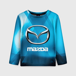 Детский лонгслив Mazda - sport - абстракция