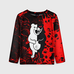 Лонгслив детский Monokuma laughter, цвет: 3D-принт