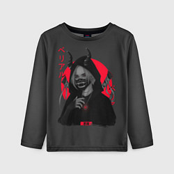 Лонгслив детский Devil girl аниме, цвет: 3D-принт