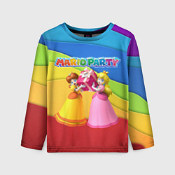 Лонгслив детский Mario Party - Nintendo, цвет: 3D-принт