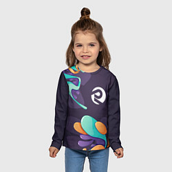 Лонгслив детский ARC Raiders graffity splash, цвет: 3D-принт — фото 2