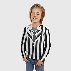 Лонгслив детский Битлджус пиджак, цвет: 3D-принт — фото 2