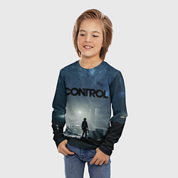 Лонгслив детский Jesse Faden art, цвет: 3D-принт — фото 2