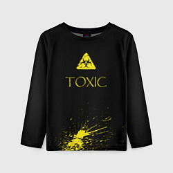 Детский лонгслив TOXIC - Биологическая опасность