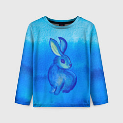 Лонгслив детский Водяной кролик символ 2023, цвет: 3D-принт