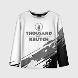 Лонгслив детский Thousand Foot Krutch логотип, цвет: 3D-принт