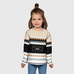 Лонгслив детский FIRM как свитер из детства, цвет: 3D-принт — фото 2