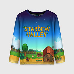 Лонгслив детский Мой дом в Stardew Valley, цвет: 3D-принт