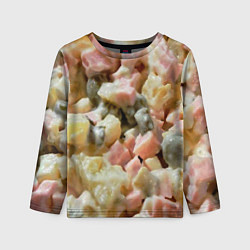 Детский лонгслив Салат оливье