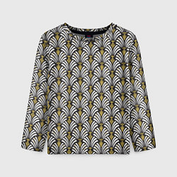 Детский лонгслив Ар деко геометрический дизайн