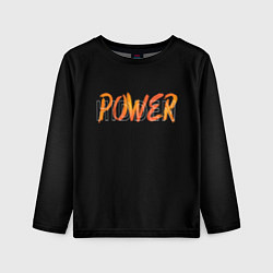 Детский лонгслив HIDDEN POWER Скрытая сила