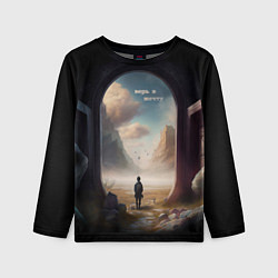 Детский лонгслив Верь в мечту