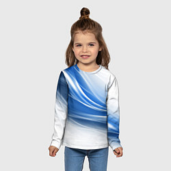 Лонгслив детский Ледяной поток ветра, цвет: 3D-принт — фото 2