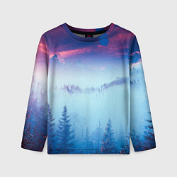 Детский лонгслив Horizon landscape