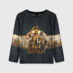 Лонгслив детский Age of Empires Эпоха империй, цвет: 3D-принт