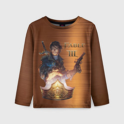 Лонгслив детский Fable 3, цвет: 3D-принт