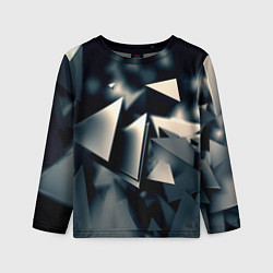 Детский лонгслив Dark abstraction