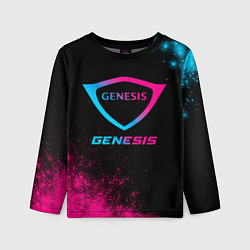 Лонгслив детский Genesis - neon gradient, цвет: 3D-принт