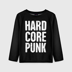 Детский лонгслив Hardcore punk