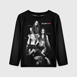 Лонгслив детский Blackpink girl group, цвет: 3D-принт