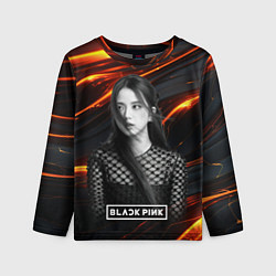 Детский лонгслив Jisoo gold