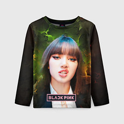 Детский лонгслив Blackpink Lisa