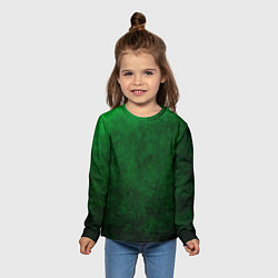 Лонгслив детский Токсичный градиент, цвет: 3D-принт — фото 2