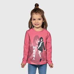 Лонгслив детский Ling Qiao, цвет: 3D-принт — фото 2